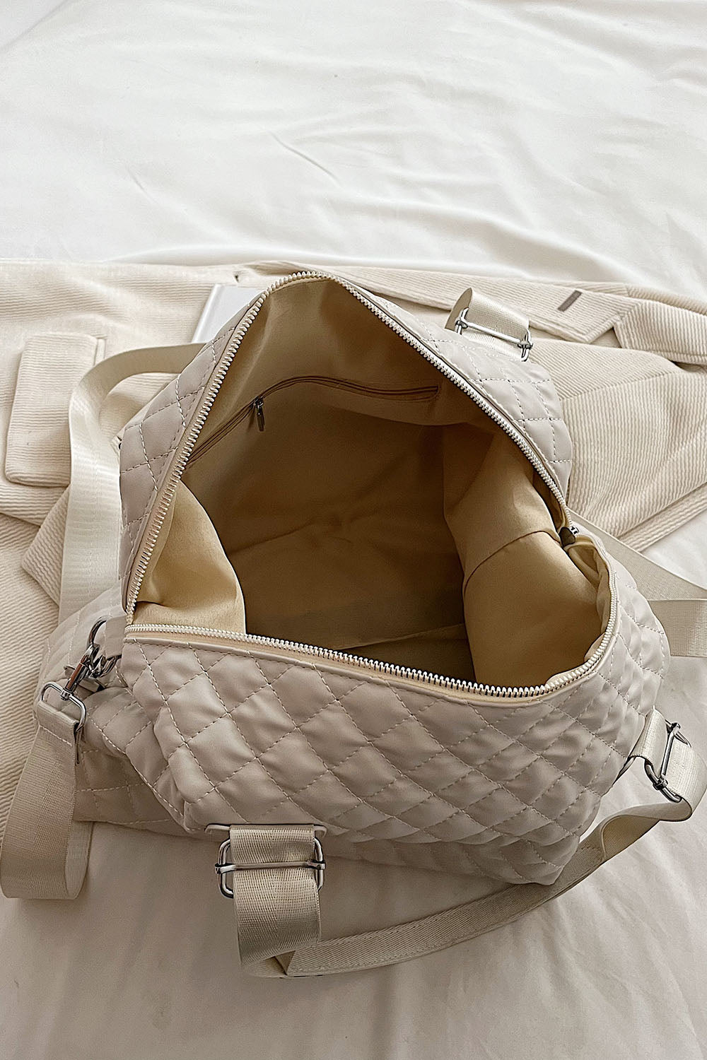 PU Leather Handbag - Premium Handbags from Trendsi - Just $33.99! Shop now at Handbags Specialist Headquarter