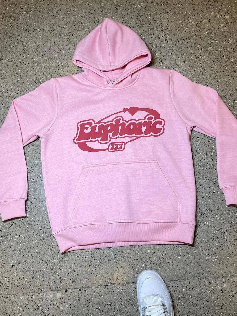 Men's Letter Graphic Long Sleeve Hoodie - Premium Men's Sweatshirts from Trendsi - Just $31.02! Shop now at Handbags Specialist Headquarter