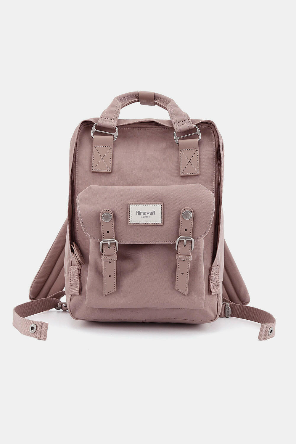 Himawari Contrast Waterproof Nylon Backpack Bag - Premium Backpack Bags from Trendsi - Just $42.22! Shop now at Handbags Specialist Headquarter