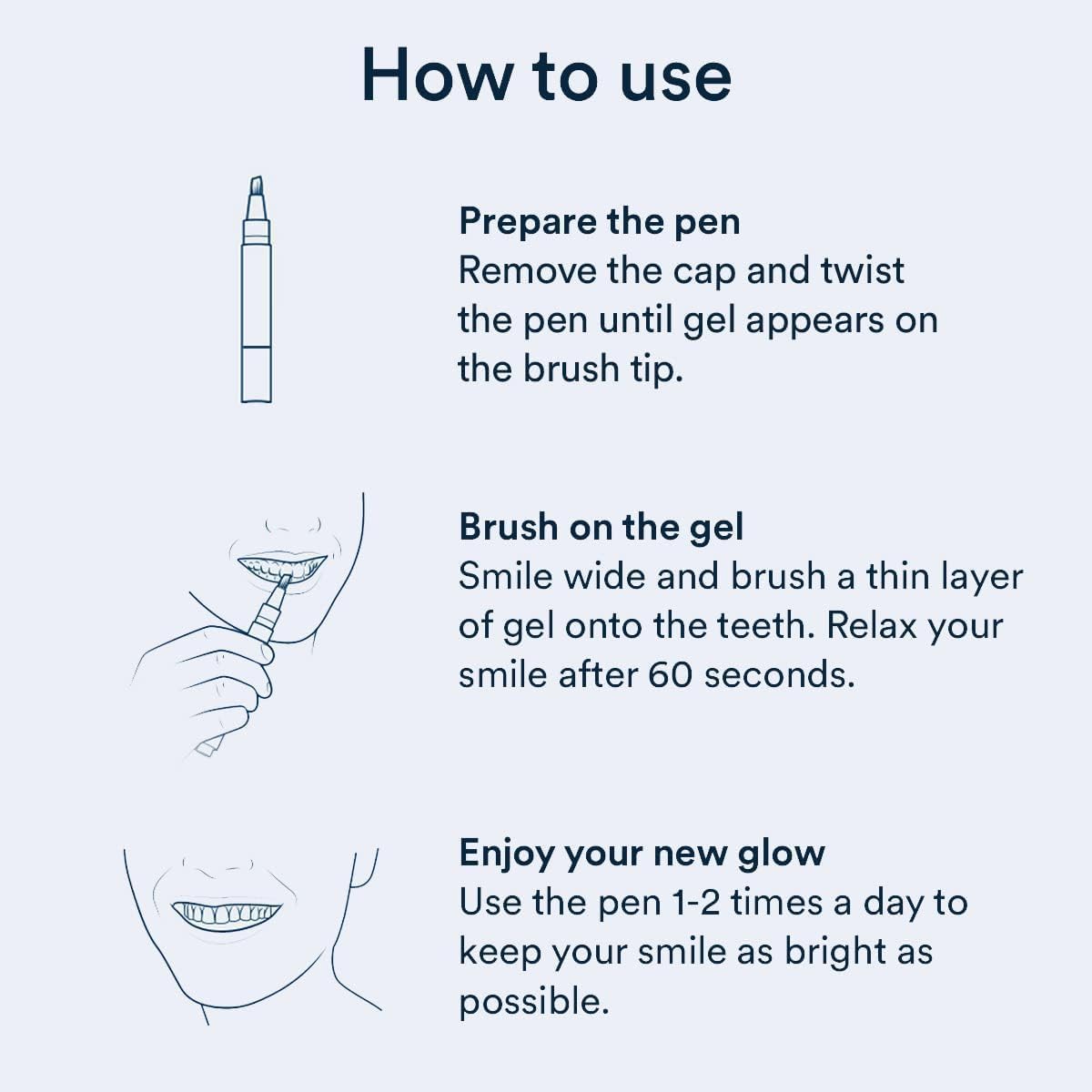 Auraglow PowerWhite Teeth Whitening Pen 4mL