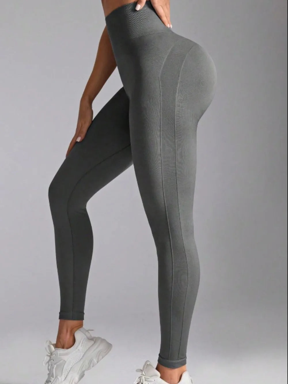 High Waist Active Leggings - Premium Leggings from Trendsi - Just $34.62! Shop now at Handbags Specialist Headquarter