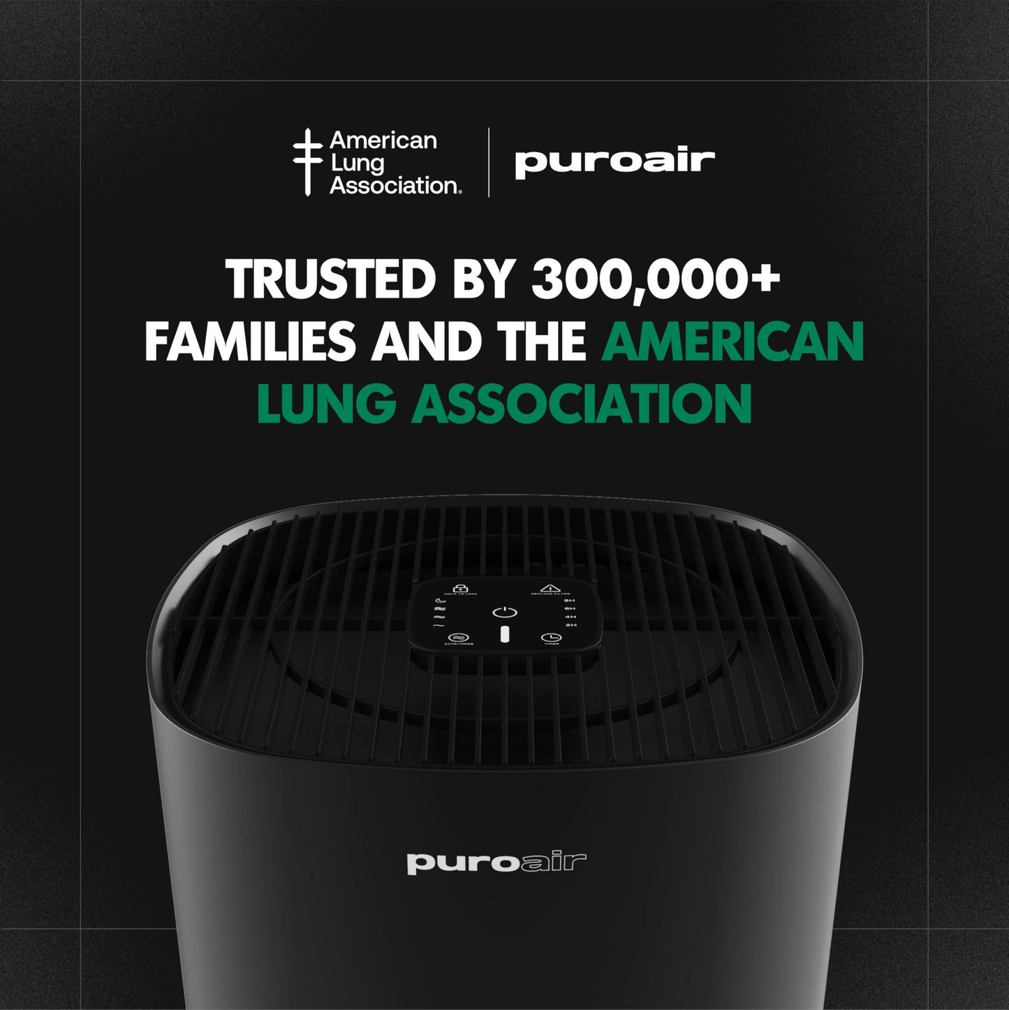 PuroAir HEPA Air Purifiers - Filters Up To 99.9% of Pollutants, Smoke & Dust
