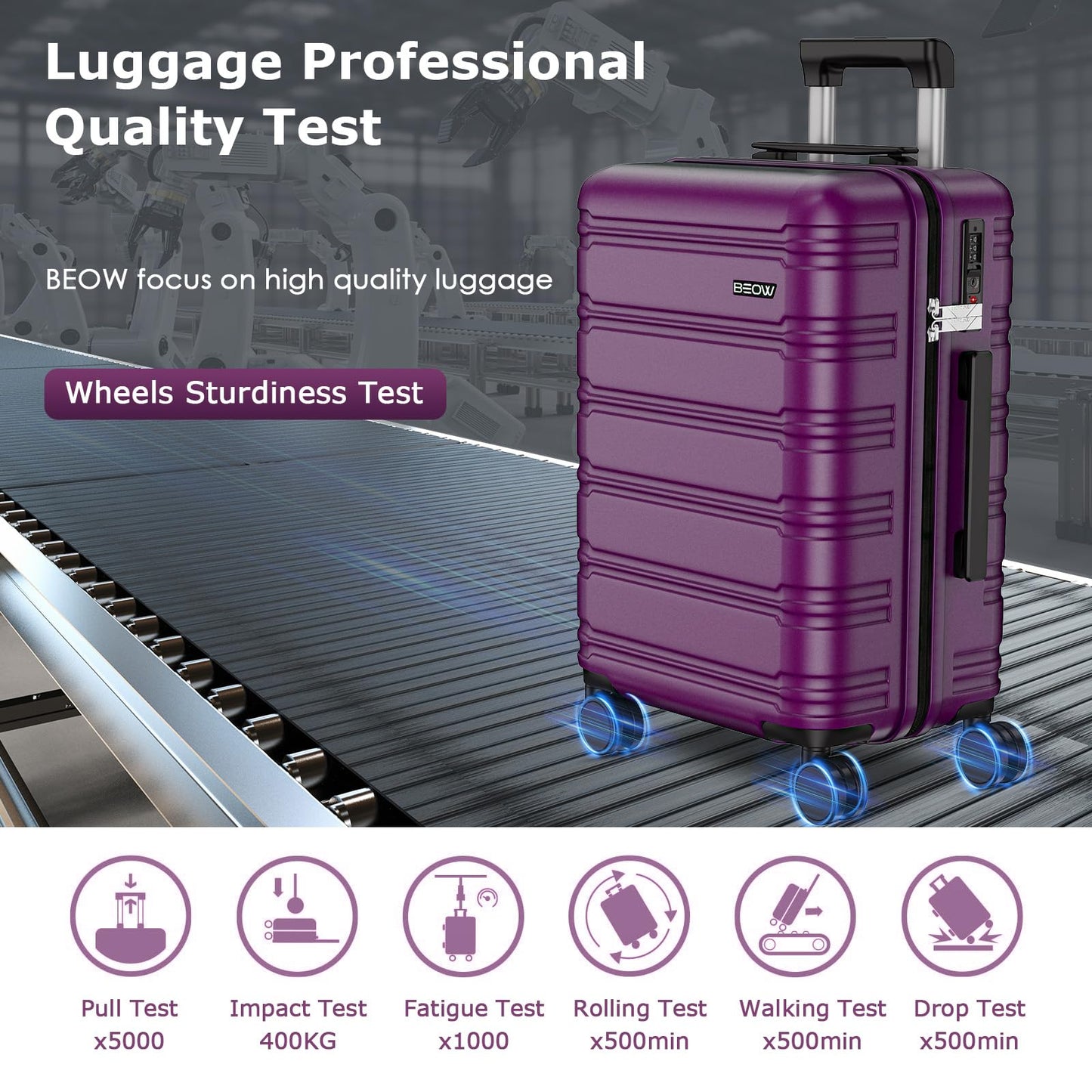 BEOW Spinner Luggage Set