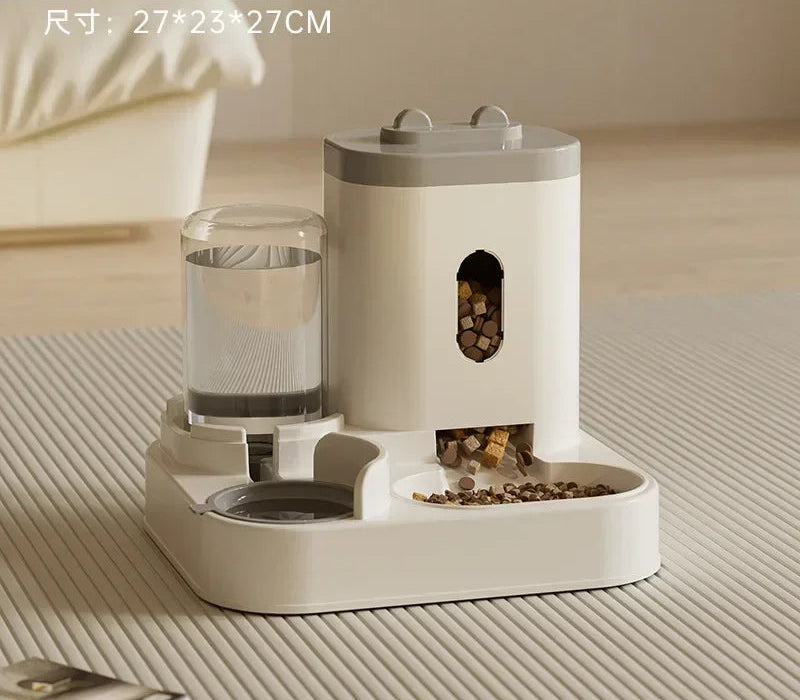 Pet Auto Feeder Water Fountain - Premium Decor from Shop1104693174 Store - Just $39.99! Shop now at Handbags Specialist Headquarter