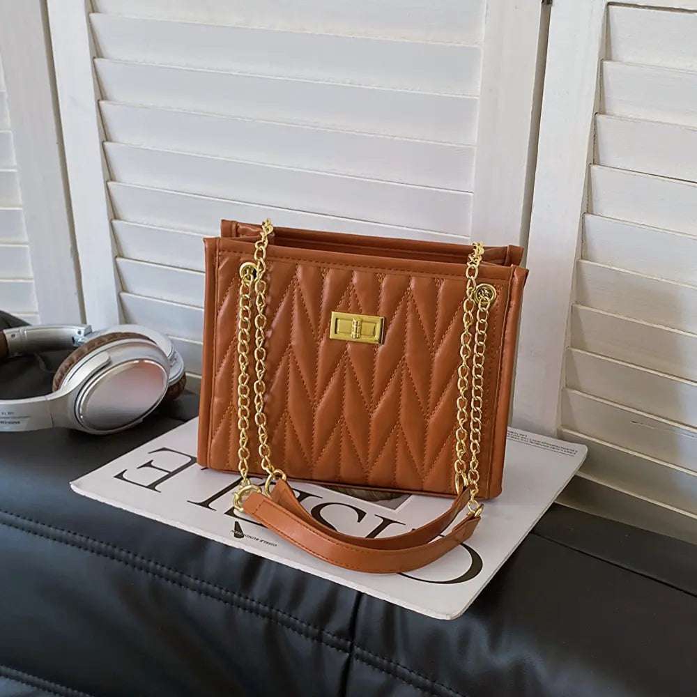 PU Leather Crossbody Bag - Premium Crossbody Bag from Trendsi - Just $24.99! Shop now at Handbags Specialist Headquarter