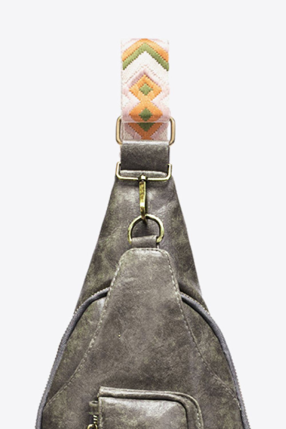 All The Feels PU Leather Sling Bag - Premium Crossbody Bag from Trendsi - Just $38.99! Shop now at Handbags Specialist Headquarter