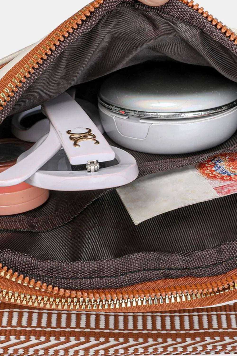 PU Leather Rectangle Crossbody Bag - Premium Crossbody Bag from Trendsi - Just $27.99! Shop now at Handbags Specialist Headquarter