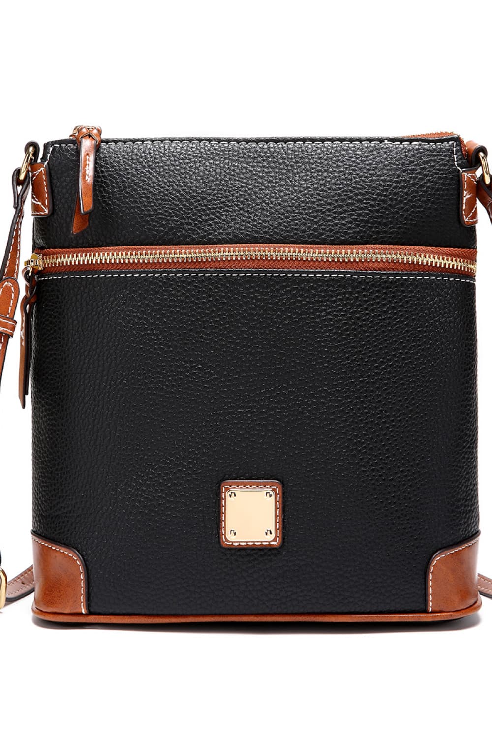 PU Leather Crossbody Bag - Premium handbags from Trendsi - Just $44.99! Shop now at Handbags Specialist Headquarter