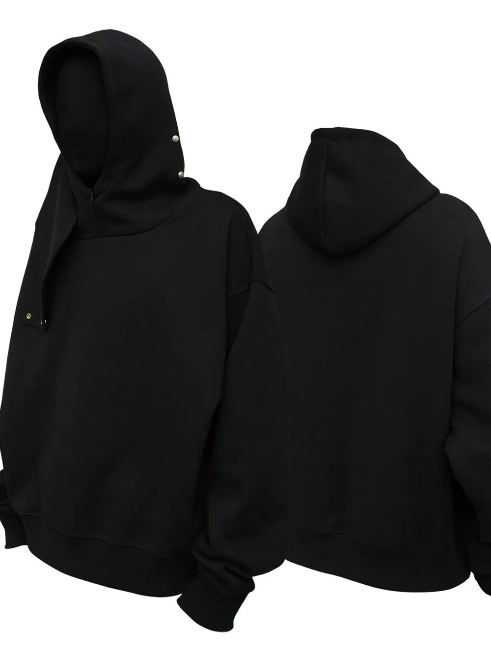 Men's Long Sleeve Hoodie with Mask - Premium Men's Sweatshirts from Trendsi - Just $105.14! Shop now at Handbags Specialist Headquarter