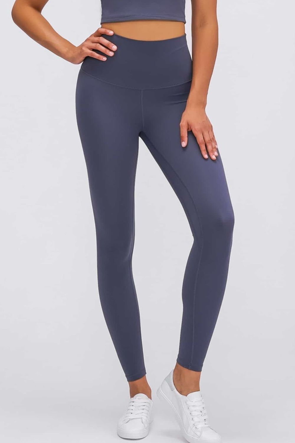 Millennia Ultra Soft High Waist Leggings - Premium Leggings from Trendsi - Just $57.72! Shop now at Handbags Specialist Headquarter