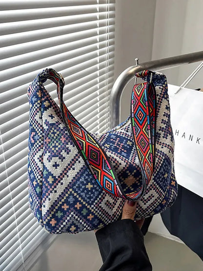 Geometric Adjustable Strap Crossbody Bag - Premium Crossbody Bags from Trendsi - Just $20.97! Shop now at Handbags Specialist Headquarter