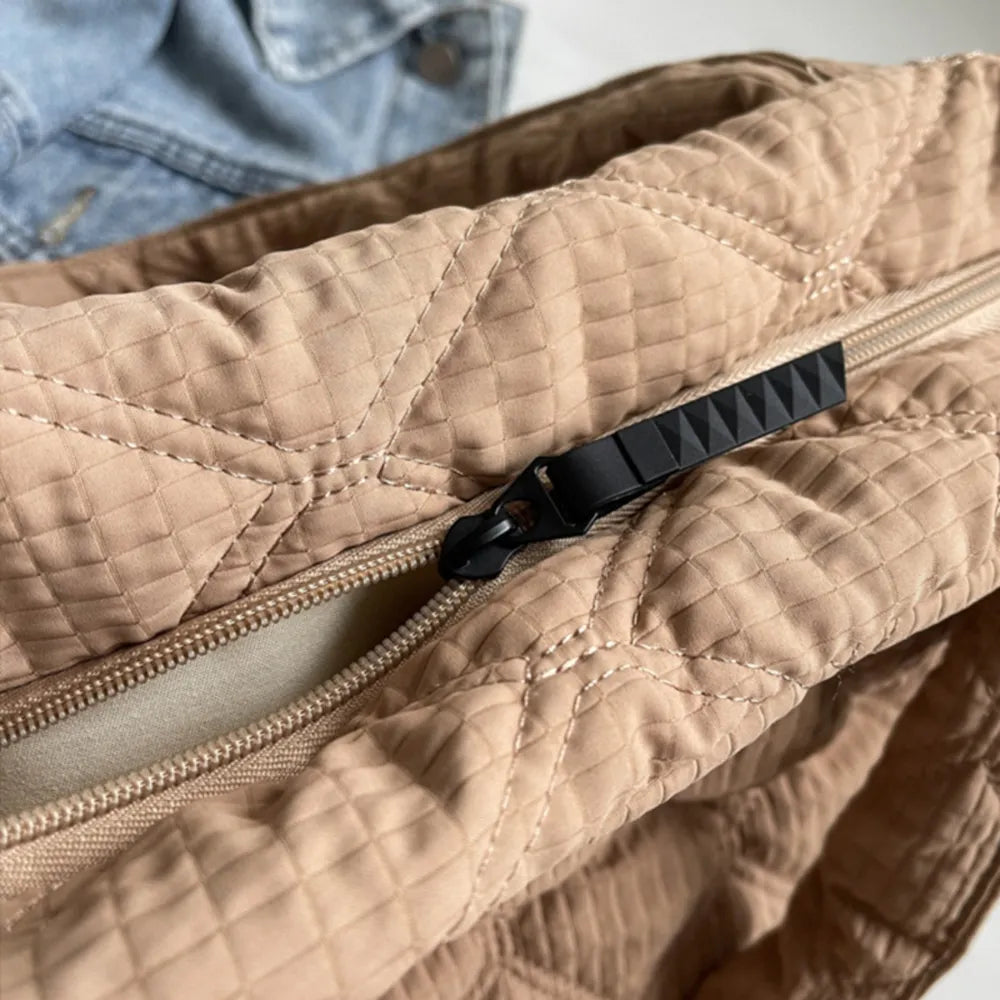 Polyester Medium Tote Bag - Premium Tote Bag from Trendsi - Just $32.99! Shop now at Handbags Specialist Headquarter