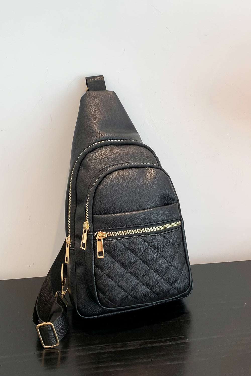 PU Leather Sling Bag - Premium Crossbody Bag from Trendsi - Just $25.99! Shop now at Handbags Specialist Headquarter