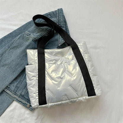 Polyester Tote Bag with Zipper.