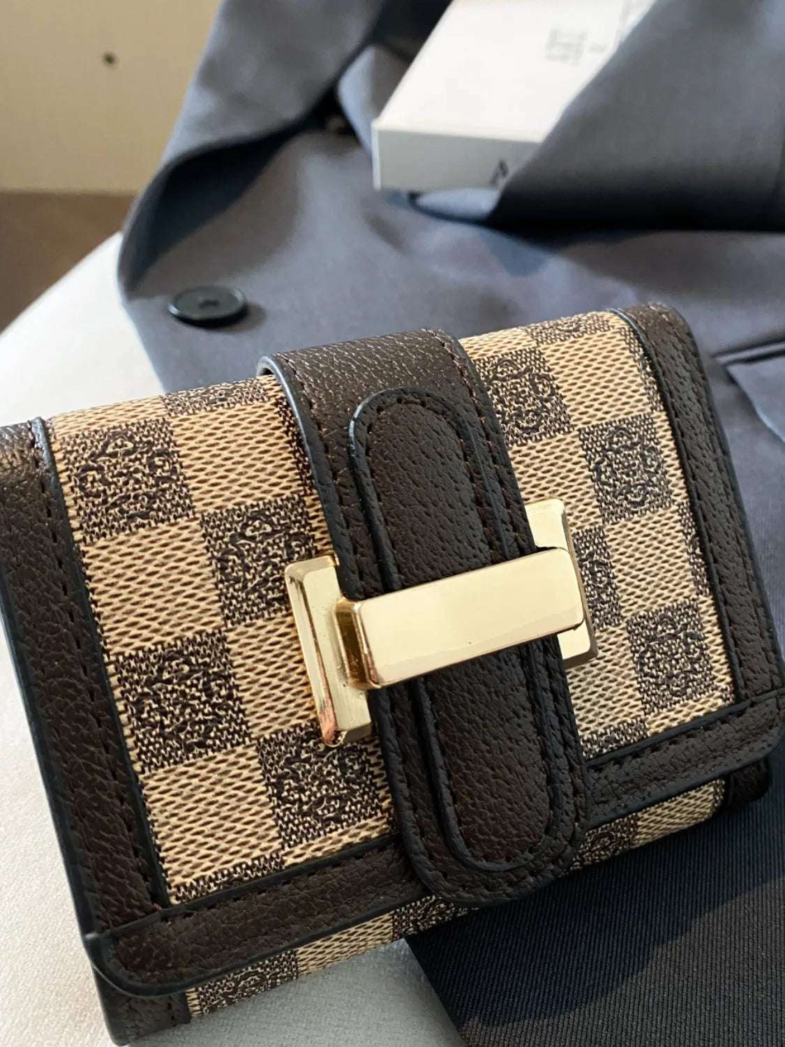 Printed PU Leather Wallet - Premium Wallet from Trendsi - Just $23.99! Shop now at Handbags Specialist Headquarter