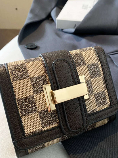 Printed PU Leather Wallet - Premium Wallet from Trendsi - Just $23.99! Shop now at Handbags Specialist Headquarter