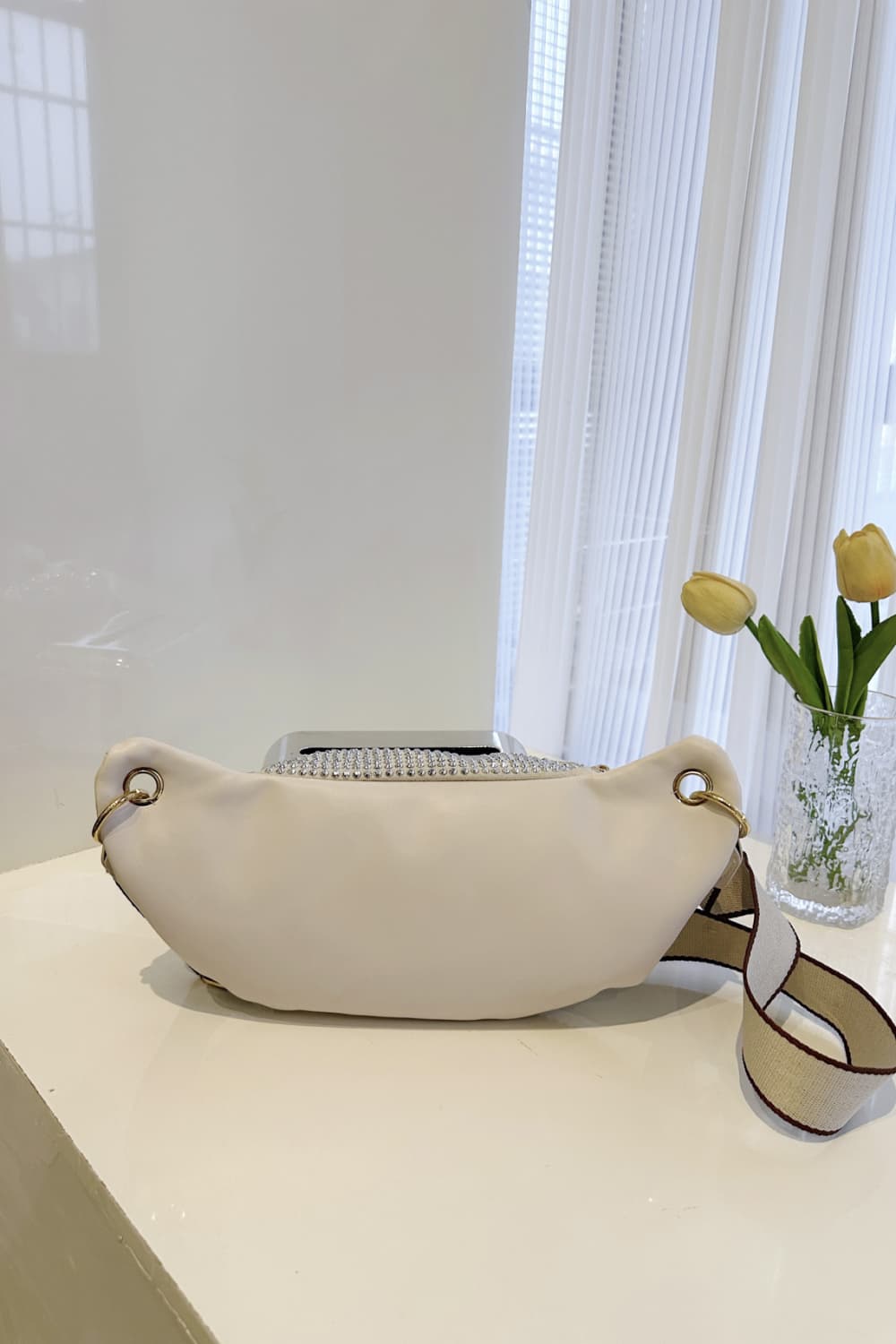 PU Leather Sling Bag - Premium Crossbody Bag from Trendsi - Just $19.99! Shop now at Handbags Specialist Headquarter