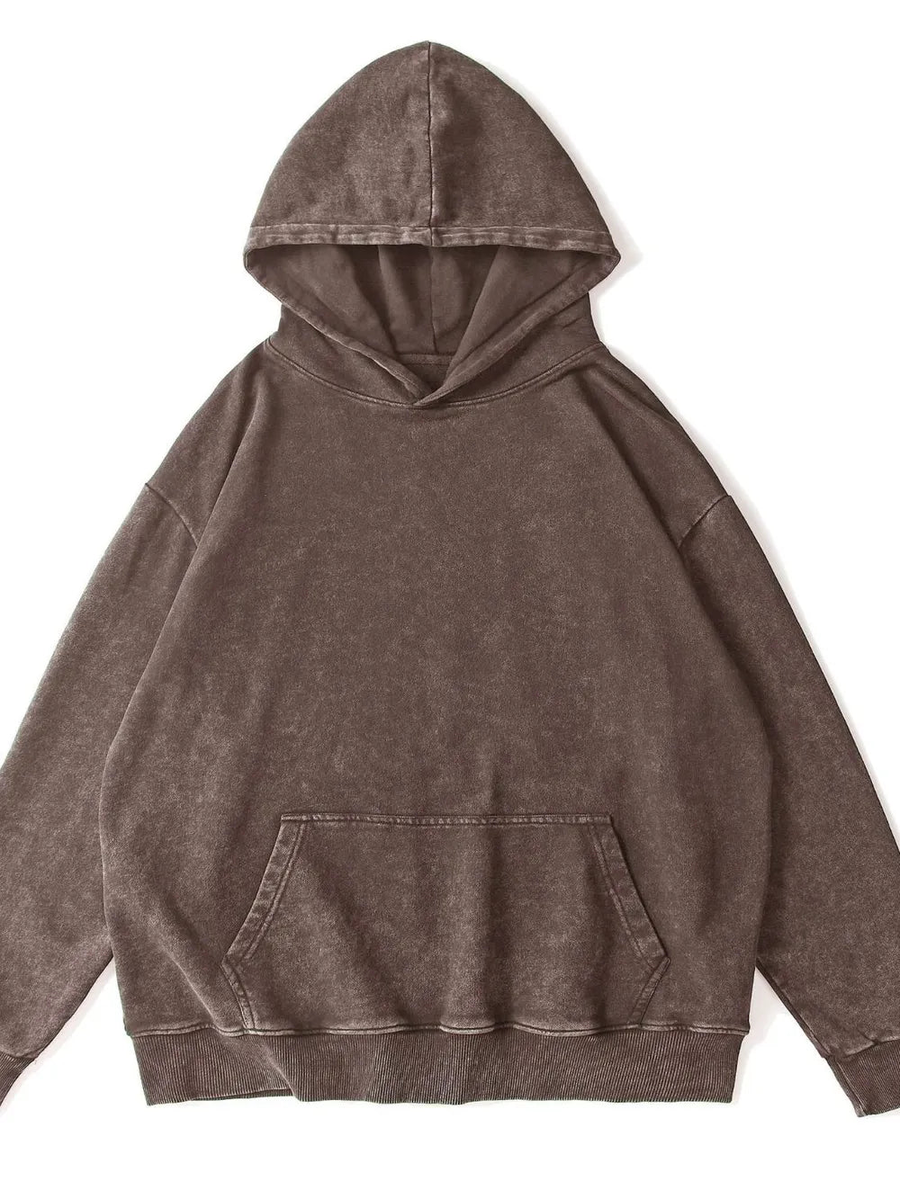 Men's Long Sleeve Hoodie with Pocket - Premium Men's Sweatshirts from Trendsi - Just $50.78! Shop now at Handbags Specialist Headquarter