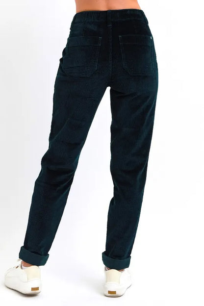 Judy Blue Full Size High Waist Corduroy Cuffed Jogger Plus Size - Premium  from Trendsi - Just $59.99! Shop now at Handbags Specialist Headquarter