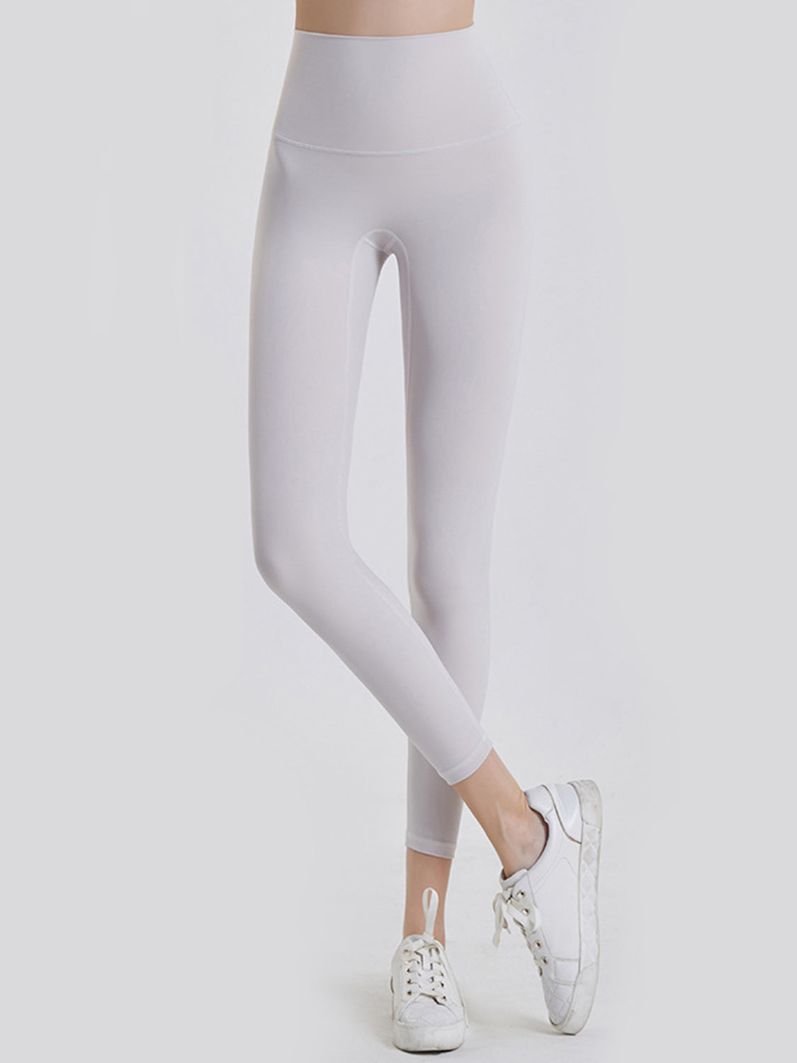 Wide Waistband Sports Leggings - Premium Leggings from Trendsi - Just $52.05! Shop now at Handbags Specialist Headquarter