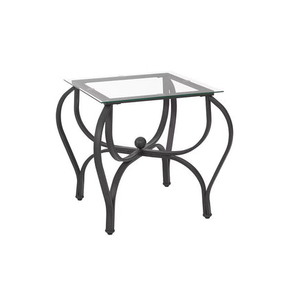 TriGlass Chic: Sleek 3-Piece Coffee Table Set