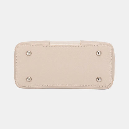 David Jones PU Leather Crossbody Bag - Premium Crossbody Bag from Trendsi - Just $39.99! Shop now at Handbags Specialist Headquarter