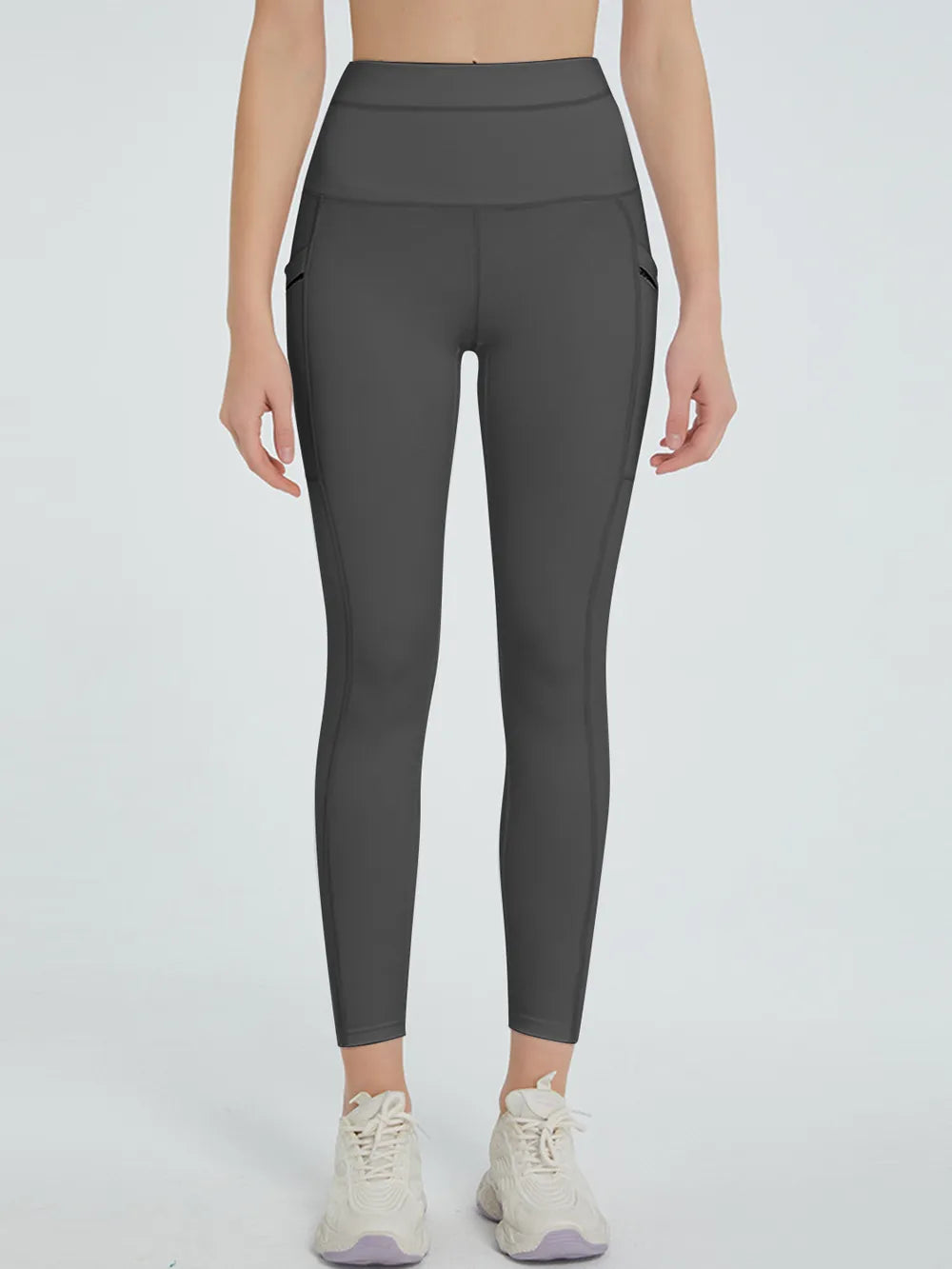 High Waist Active Leggings - Premium Leggings from Trendsi - Just $43.35! Shop now at Handbags Specialist Headquarter