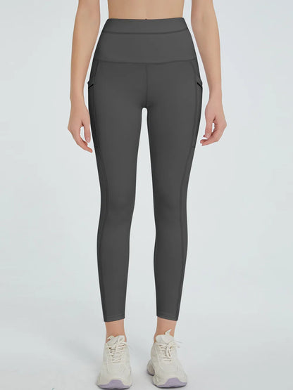 High Waist Active Leggings - Premium Leggings from Trendsi - Just $43.35! Shop now at Handbags Specialist Headquarter
