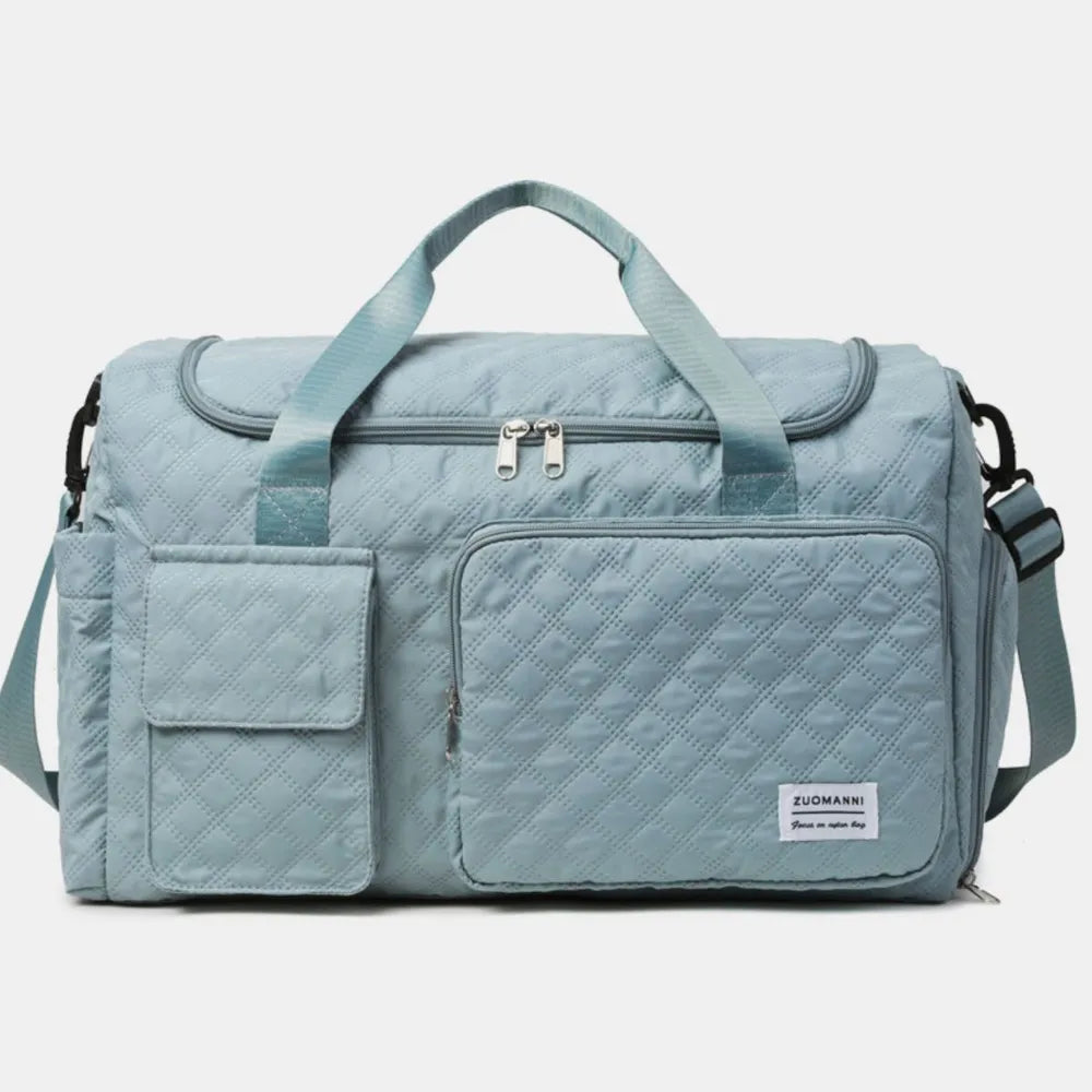 Oxford Cloth Multi Pockets Travel Bag - Premium travel-bag from Trendsi - Just $39.99! Shop now at Handbags Specialist Headquarter