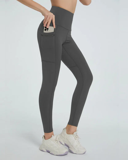 High Waist Active Leggings - Premium Leggings from Trendsi - Just $43.35! Shop now at Handbags Specialist Headquarter