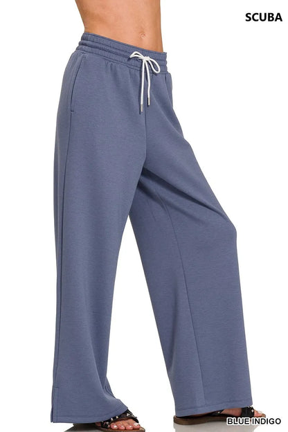 Zenana Scuba Drawstring Pants - Premium Women Pants from Trendsi - Just $26.99! Shop now at Handbags Specialist Headquarter