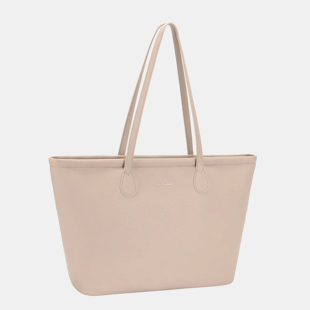 David Jones PU Leather Tote Bag - Premium Tote Bag from Trendsi - Just $43.99! Shop now at Handbags Specialist Headquarter