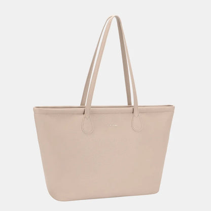 David Jones PU Leather Tote Bag - Premium Tote Bag from Trendsi - Just $43.99! Shop now at Handbags Specialist Headquarter