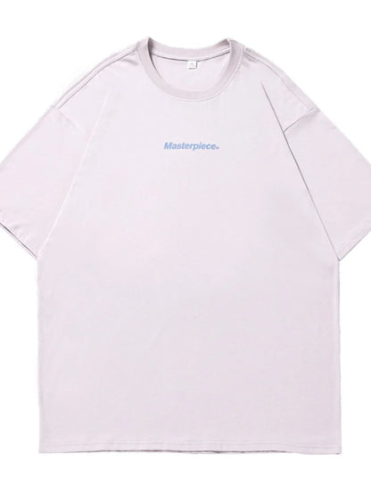 Men's Plus Size Round Neck Half Sleeve T-Shirt - Premium Men's T-Shirt from Trendsi - Just $25.99! Shop now at Handbags Specialist Headquarter