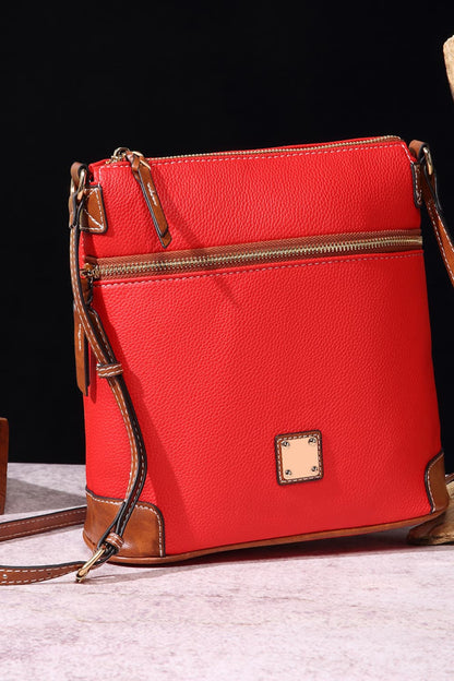 PU Leather Crossbody Bag - Premium handbags from Trendsi - Just $44.99! Shop now at Handbags Specialist Headquarter