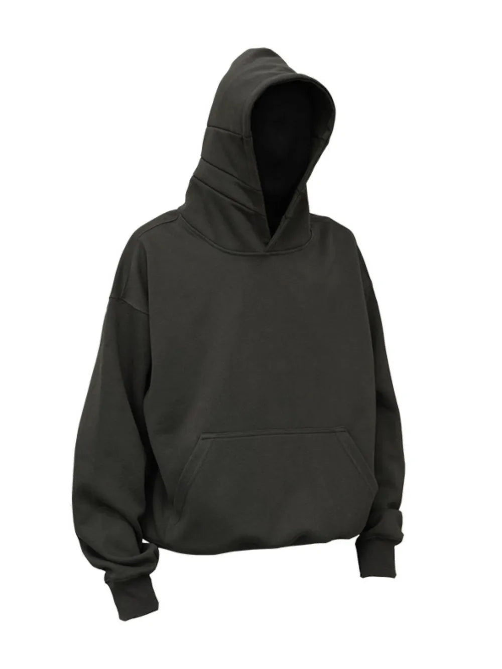 Men's Drop Shoulder Long Sleeve Hoodie with Pocket - Premium Men's Sweatshirts from Trendsi - Just $96.24! Shop now at Handbags Specialist Headquarter