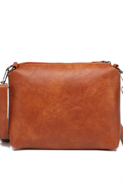 PU Leather Bag Set.