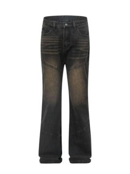Men's Full Size Vintage Wash Bootcut Denim Jeans Plus Size - Premium Women / Jeans & Denim from Trendsi - Just $73.99! Shop now at Handbags Specialist Headquarter