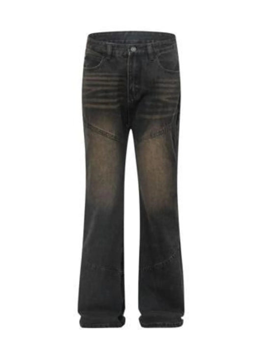 Men's Full Size Vintage Wash Bootcut Denim Jeans Plus Size - Premium Women / Jeans & Denim from Trendsi - Just $73.99! Shop now at Handbags Specialist Headquarter