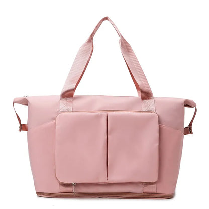 Oxford Cloth Multi Pocket Travel Bag - Premium travel-bag from Trendsi - Just $39.99! Shop now at Handbags Specialist Headquarter