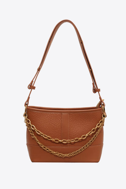 PU Leather Shoulder Bag - Premium handbags from Trendsi - Just $38.99! Shop now at Handbags Specialist Headquarter