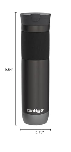 SNAPSEAL Grip Stainless Travel Mug 20oz - Blue/Berry