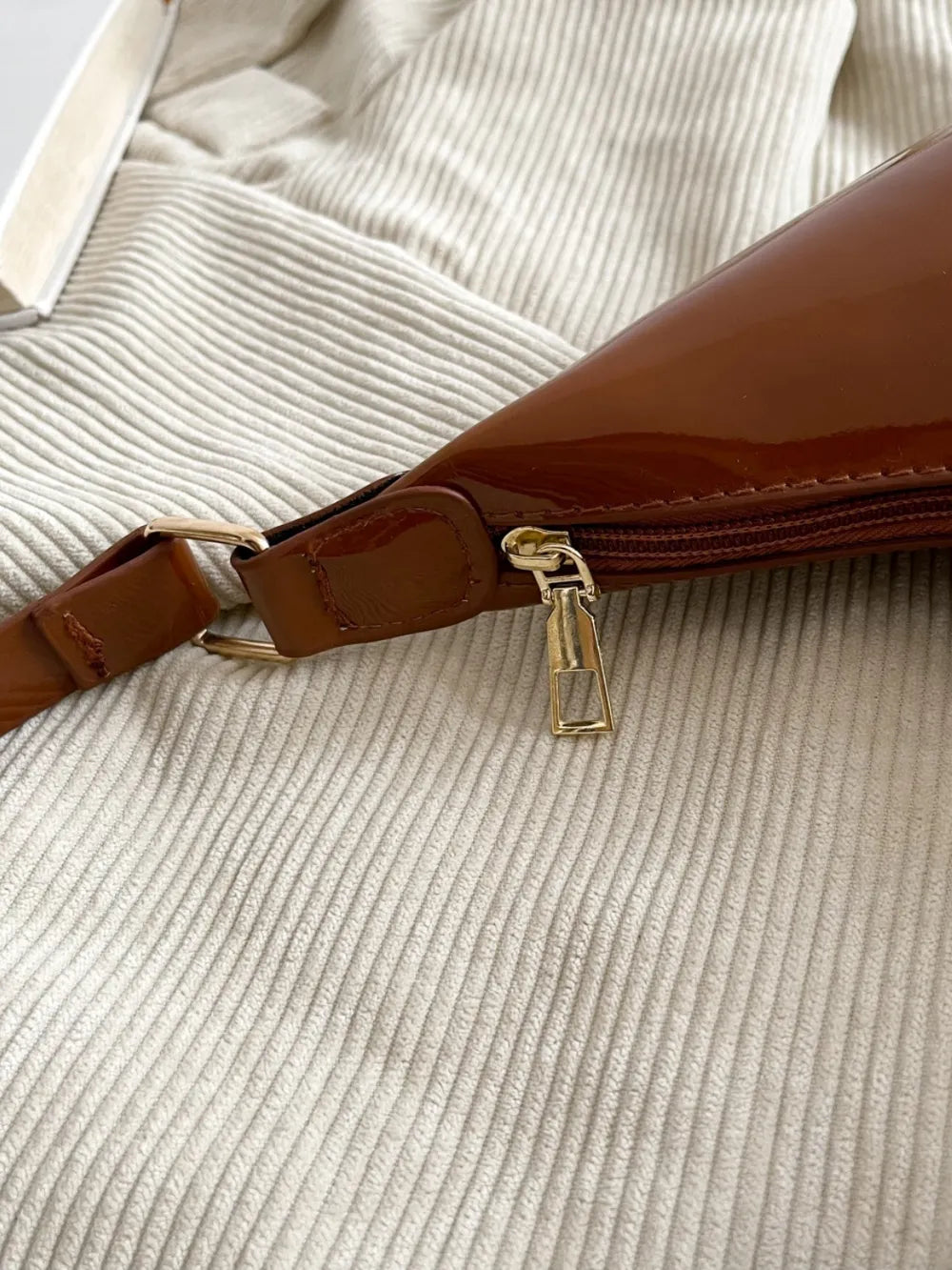 Mirror Surface Shoulder Bag - Premium Tote Bag from Trendsi - Just $39.99! Shop now at Handbags Specialist Headquarter