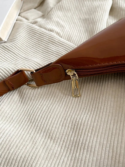 Mirror Surface Shoulder Bag - Premium Tote Bag from Trendsi - Just $39.99! Shop now at Handbags Specialist Headquarter