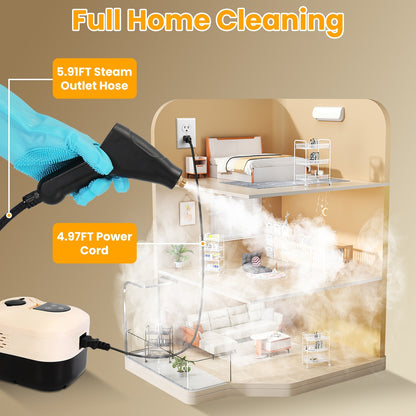 JetClean Pro: 1500W Handheld Cleaner with 8 Tools