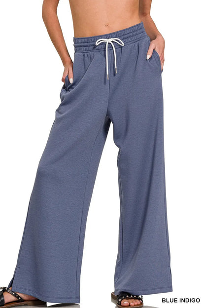 Zenana Scuba Drawstring Pants - Premium Women Pants from Trendsi - Just $26.99! Shop now at Handbags Specialist Headquarter