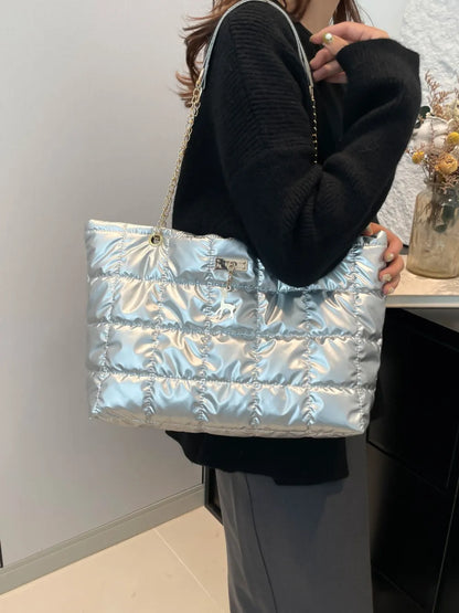 Bubble Texture Tote Bag - Premium Tote Bag from Trendsi - Just $39.99! Shop now at Handbags Specialist Headquarter