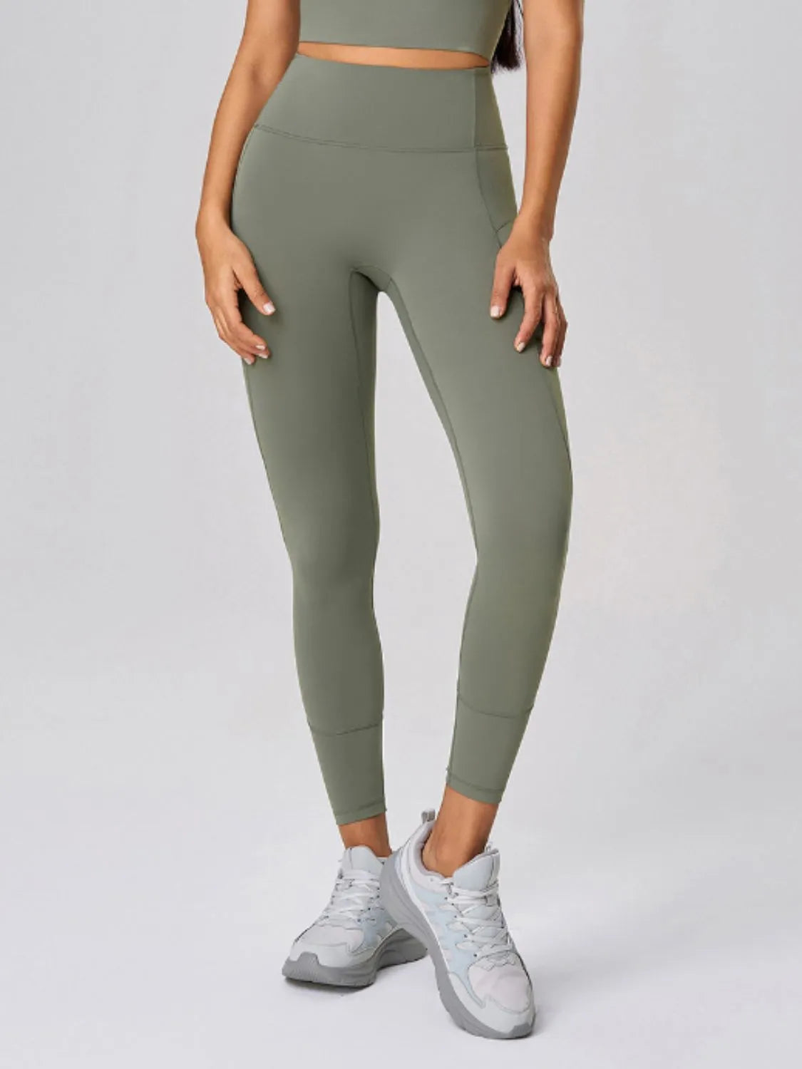 High Waist Active Leggings - Premium Leggings from Trendsi - Just $68.28! Shop now at Handbags Specialist Headquarter