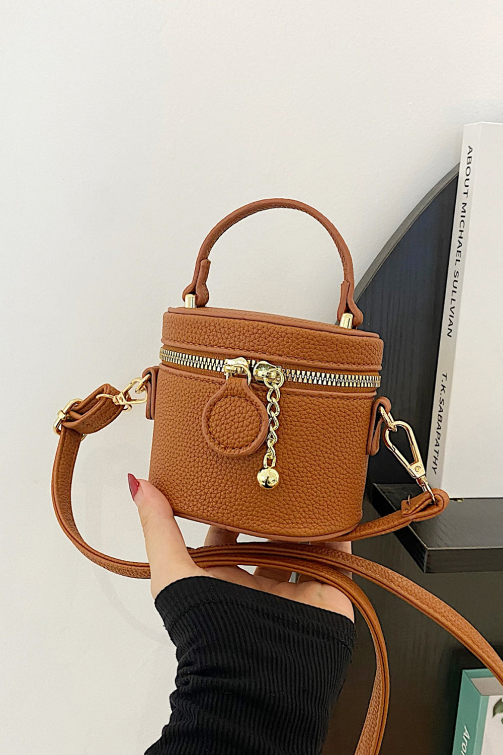 PU Leather Crossbody Bag - Premium handbags from Trendsi - Just $20.99! Shop now at Handbags Specialist Headquarter