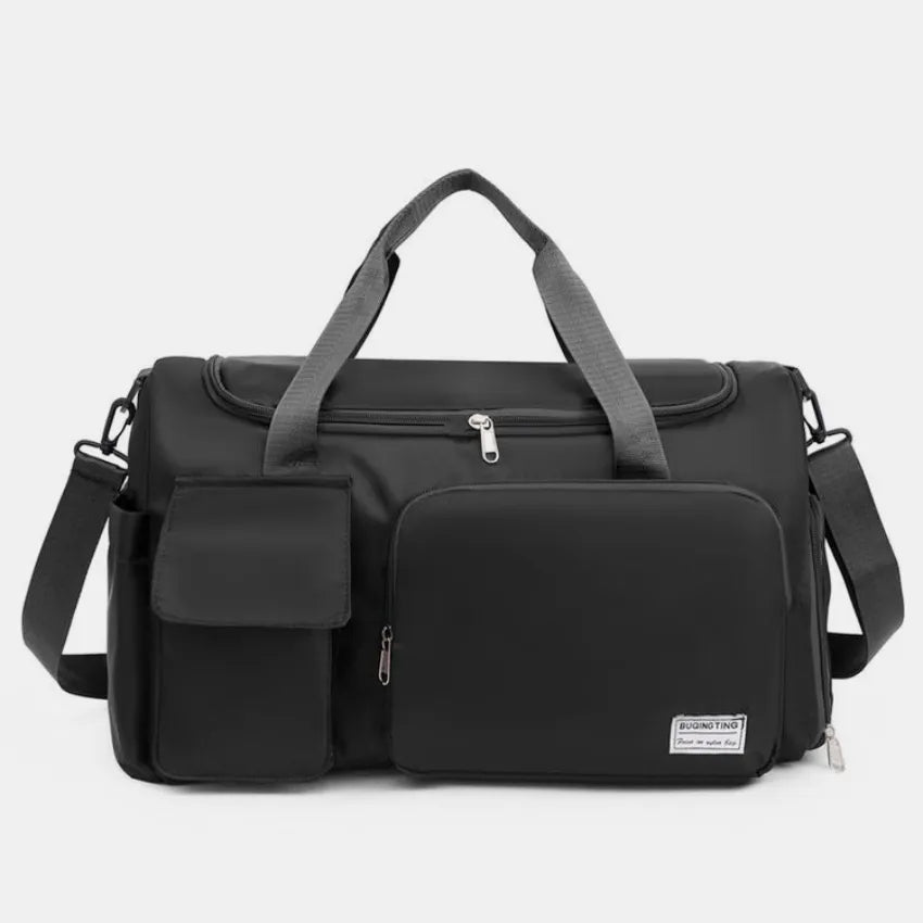 Oxford Cloth Detachable Strap Travel Bag - Premium travel-bag from Trendsi - Just $39.99! Shop now at Handbags Specialist Headquarter